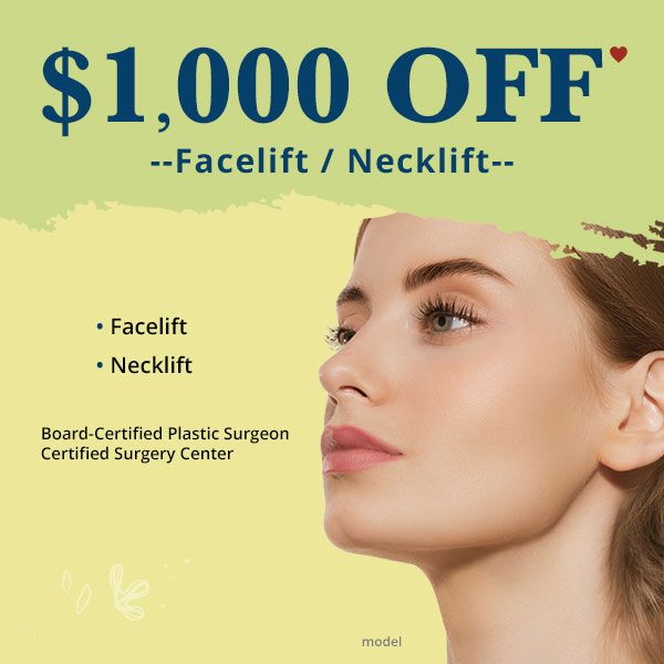 $1000 off Facelift or Necklift